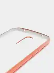 Оранжевый чехол Xiaomi Redmi 8, Redmi 8A, Сяоми Редми 8, 8А цветной силиконовый с глянцевой рамкой
