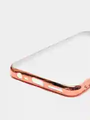 Оранжевый чехол Xiaomi Redmi 8, Redmi 8A, Сяоми Редми 8, 8А цветной силиконовый с глянцевой рамкой