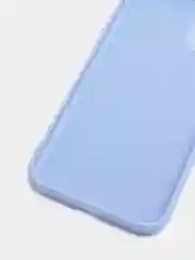 Небесно-голубой чехол на iPhone 11, 13, 12, XR, Pro, Max, Mini, бархатный