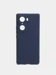 Темно-синий чехол силиконовый для Honor 60