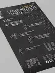 Прозрачный тату наклейки переводные временные, водные татуировки
