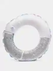 Белый надувной круг, детский