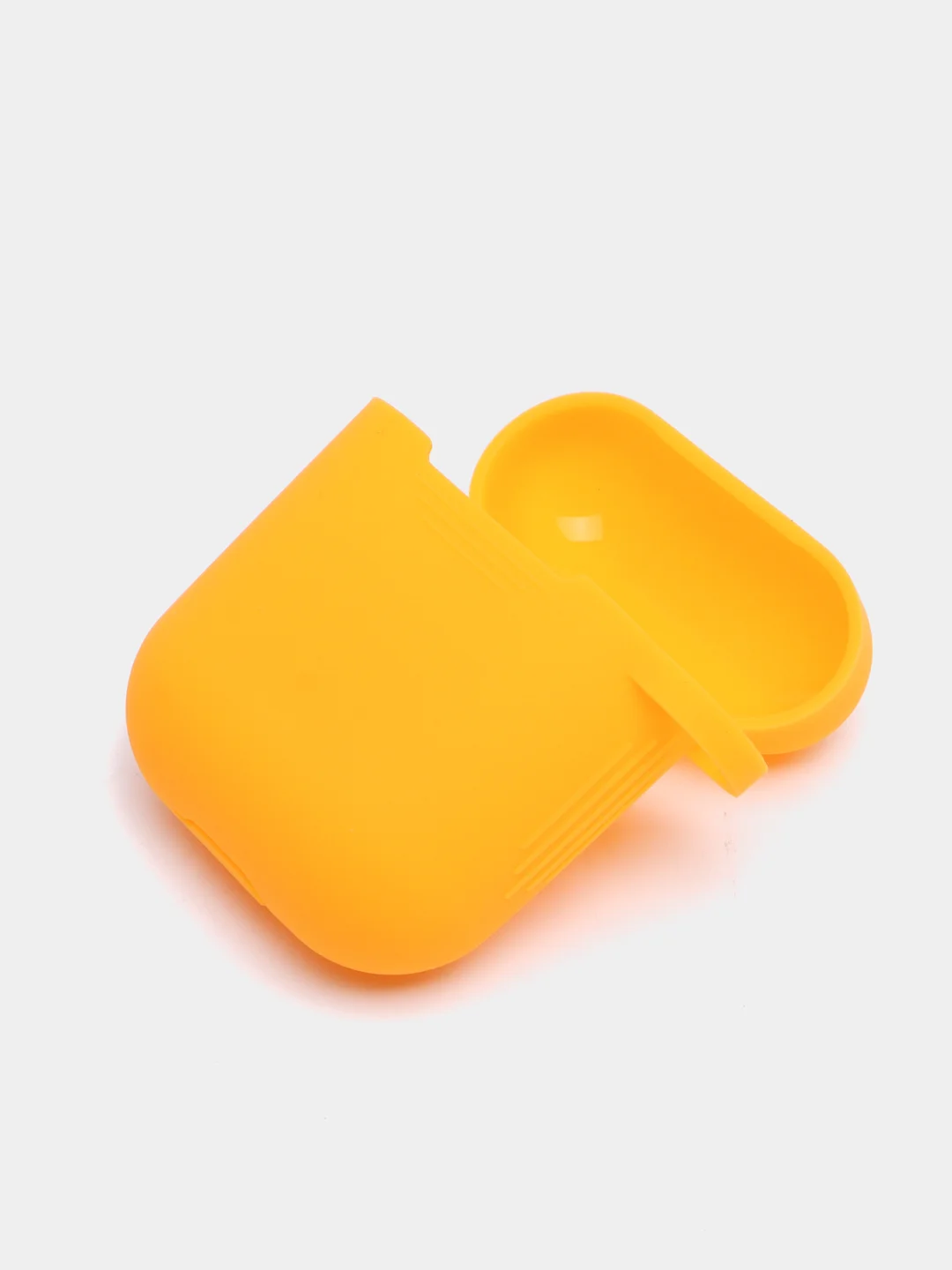 Светло-оранжевый чехол для наушников Apple AirPods 1, 2, TWS i9s, i10, i12, i13, i14, i15, i100