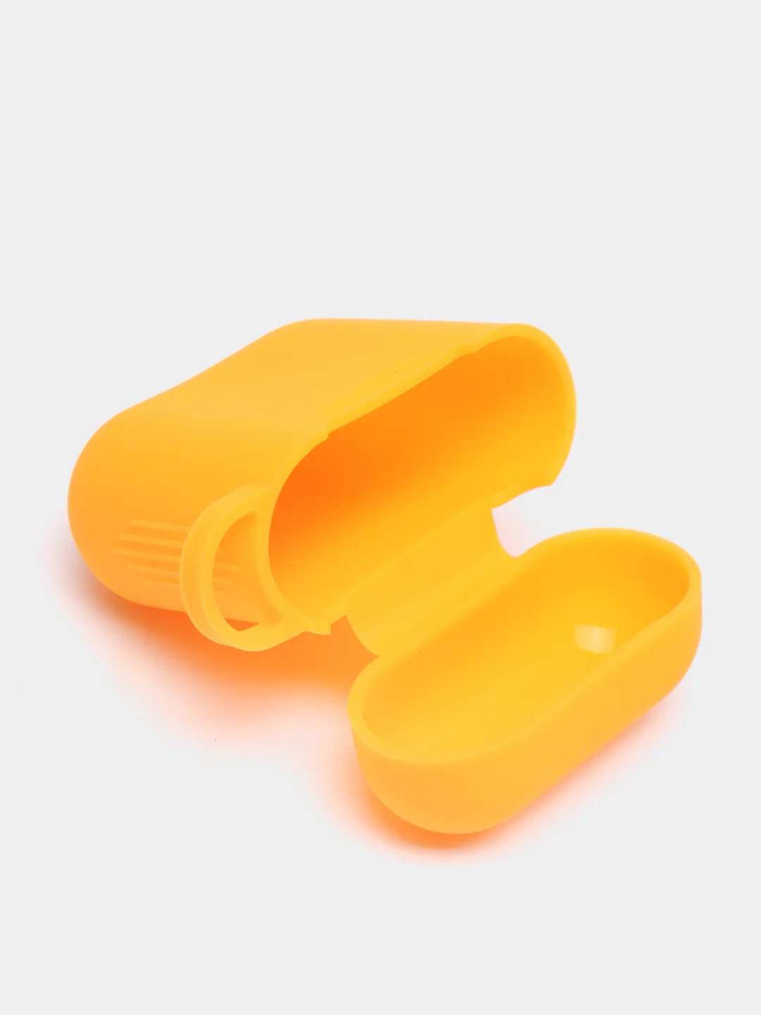 Светло-оранжевый чехол для наушников Apple AirPods 1, 2, TWS i9s, i10, i12, i13, i14, i15, i100