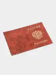 Коричневый обложка на паспорт