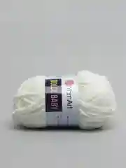 Молочный пряжа плюшевая YarnArt Dolce Baby, 50 г, 85 м