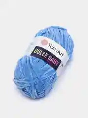 Лазурный пряжа плюшевая YarnArt Dolce Baby, 50 г, 85 м