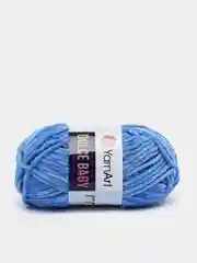Лазурный пряжа плюшевая YarnArt Dolce Baby, 50 г, 85 м