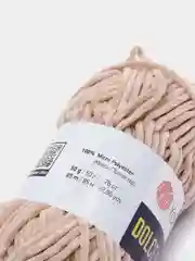 Бежевый пряжа плюшевая YarnArt Dolce Baby, 50 г, 85 м