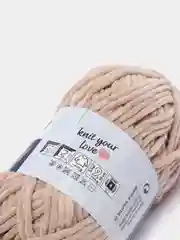 Бежевый пряжа плюшевая YarnArt Dolce Baby, 50 г, 85 м