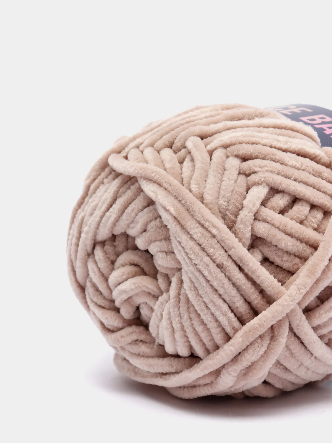 Бежевый пряжа плюшевая YarnArt Dolce Baby, 50 г, 85 м