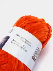 Рыжий пряжа плюшевая YarnArt Dolce Baby, 50 г, 85 м
