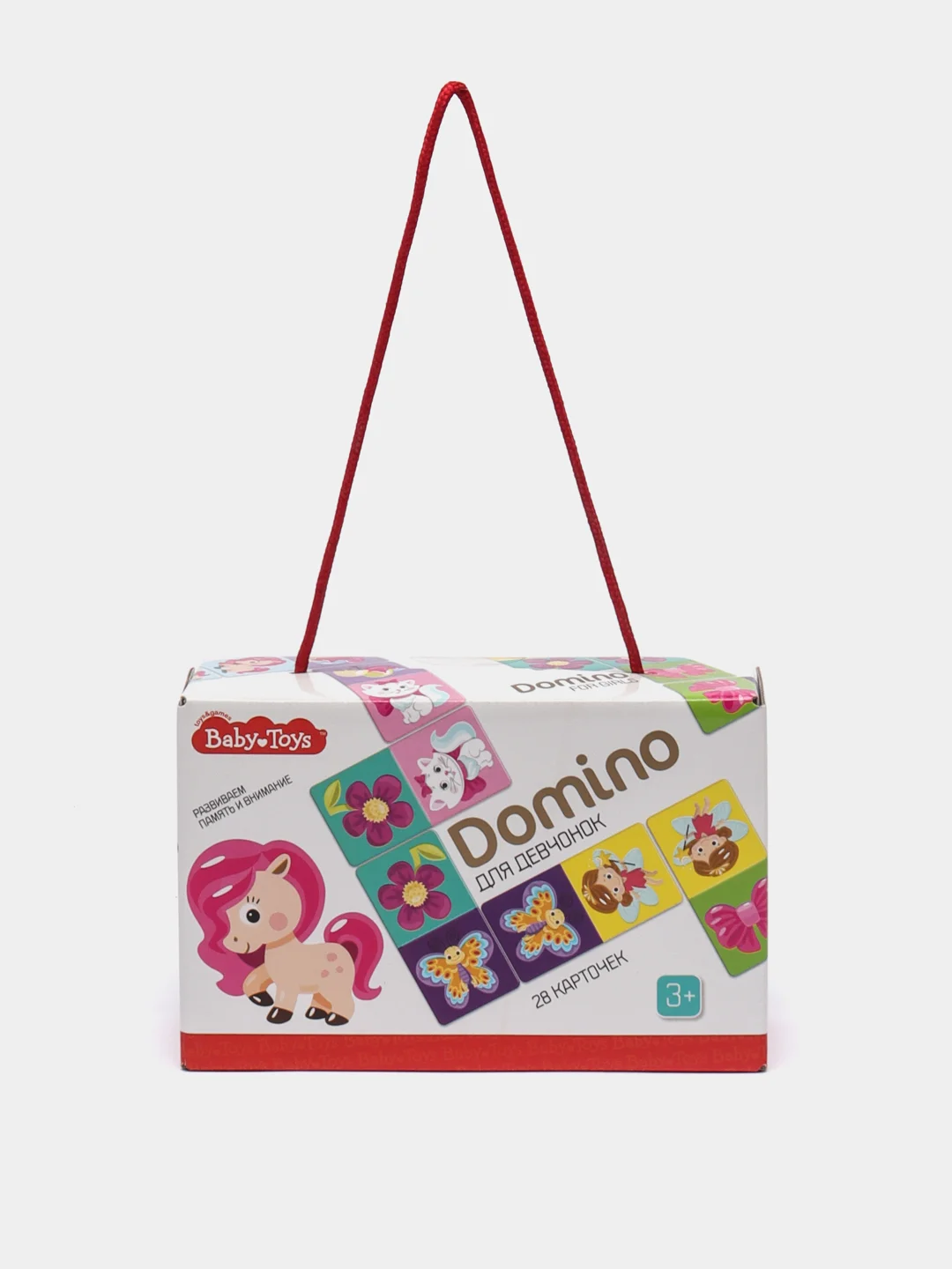 Домино детское в картинках "Для девчонок" Вaby Toys