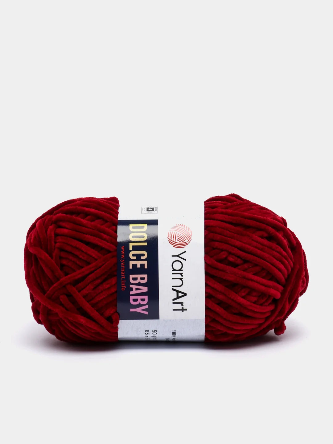 Марсала пряжа плюшевая YarnArt Dolce Baby, 50 г, 85 м