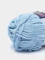 Голубой пряжа плюшевая YarnArt Dolce Baby, 50 г, 85 м