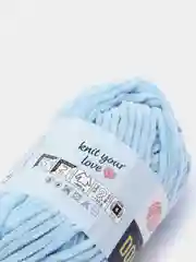 Голубой пряжа плюшевая YarnArt Dolce Baby, 50 г, 85 м