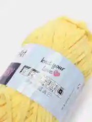 Желтый пряжа плюшевая YarnArt Dolce Baby, 50 г, 85 м