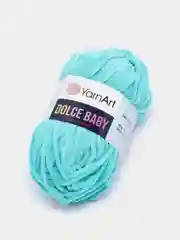 Тёмно-бирюзовый пряжа плюшевая YarnArt Dolce Baby, 50 г, 85 м