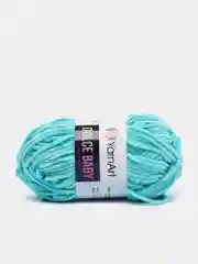 Тёмно-бирюзовый пряжа плюшевая YarnArt Dolce Baby, 50 г, 85 м
