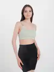 Мятный топ женский