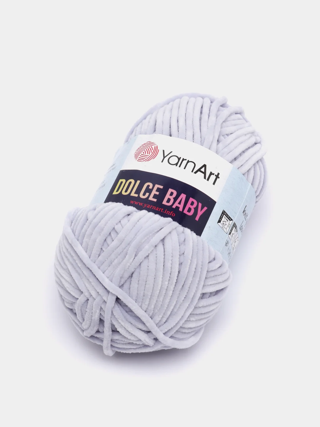 Ледяной пряжа плюшевая YarnArt Dolce Baby, 50 г, 85 м
