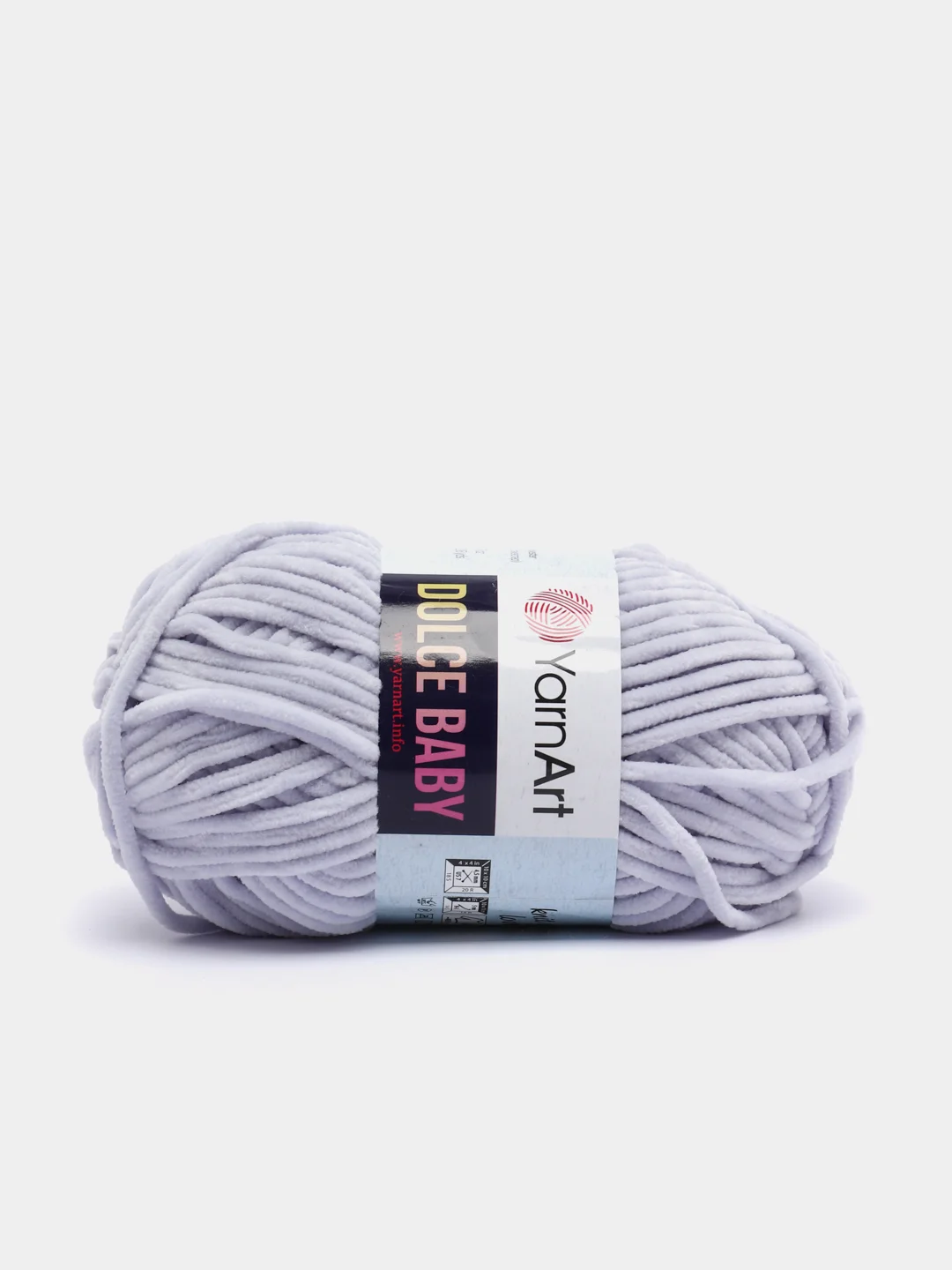 Ледяной пряжа плюшевая YarnArt Dolce Baby, 50 г, 85 м