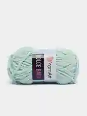 Мятный пряжа плюшевая YarnArt Dolce Baby, 50 г, 85 м