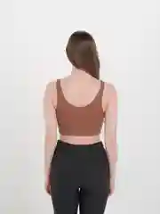 Шоколадный топ женский
