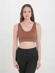 Шоколадный топ женский