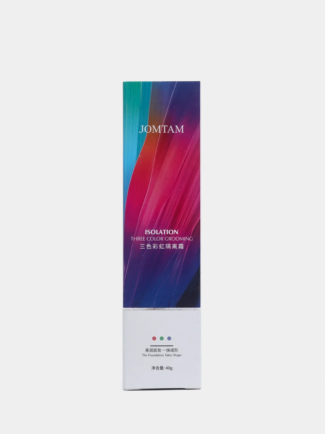 Зеленый трехцветная основа под макияж Jomtam ISOLATION Three Color Grooming, 40 г