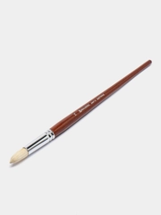 Кисть художественная профессиональная BRAUBERG ART "CLASSIC", щетина, круглая, №14, 200713