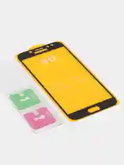 Золотой защитное стекло 5D, 9D, 10D, 11D для Samsung J4, J5, J6 2018, J3, J1, полная проклейка