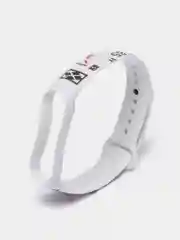 Бежевый ремешок для Xiaomi Mi Band 5, 6 силиконовый