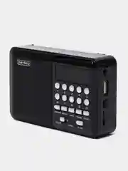 Красный perfeo радиоприемник цифровой PALM FM 87.5-108МГц/ MP3/ питание USB или 18650