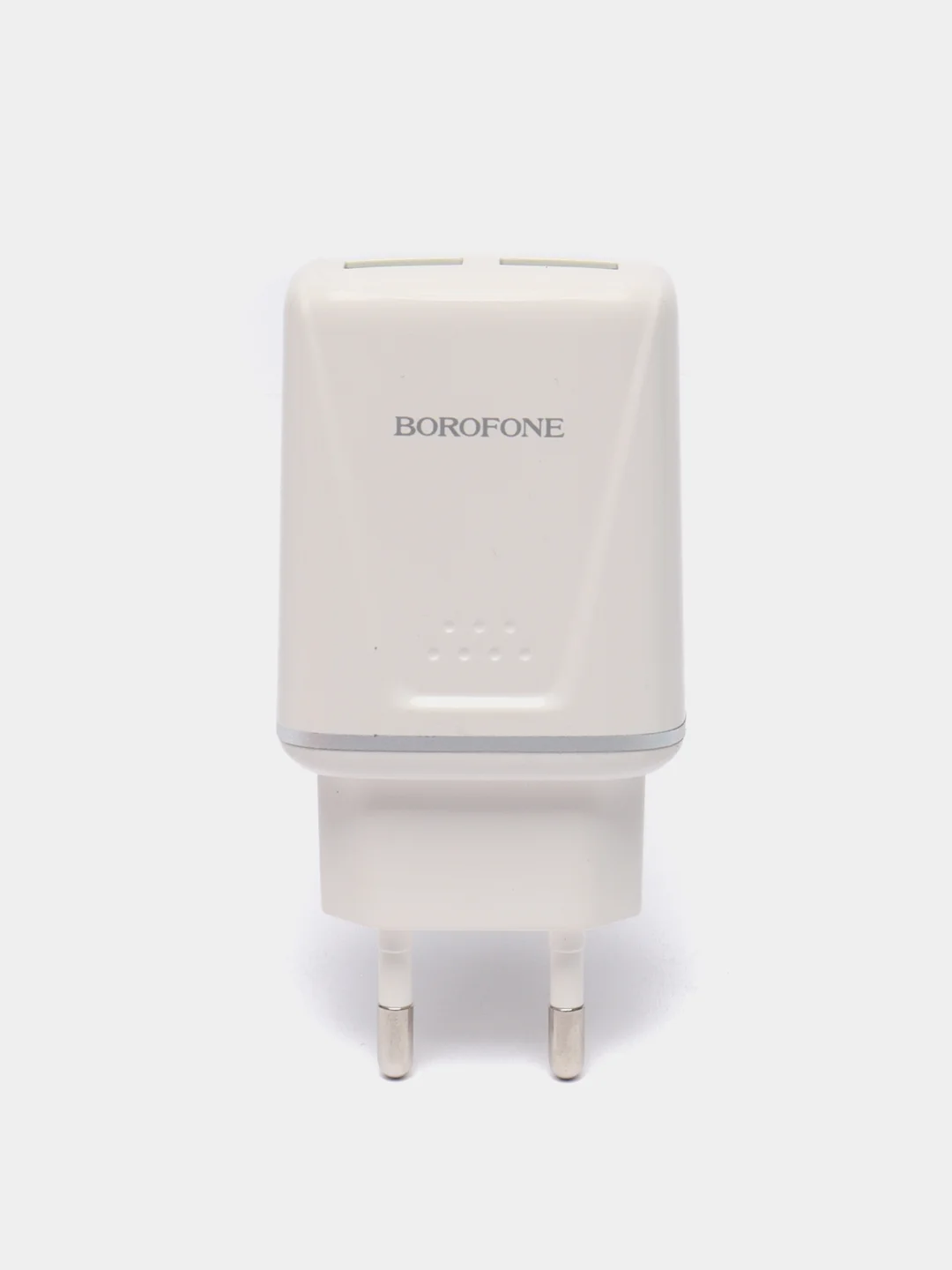Белый блок питания 2USB 3A 18W Borofone BA54A, Зарядное устройство PD 18W+QC3.0 быстрая зарядка