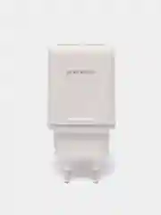 Белый блок питания 2USB 3A 18W Borofone BA54A, Зарядное устройство PD 18W+QC3.0 быстрая зарядка