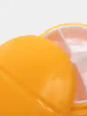 Желтый таблетница в виде таблетки