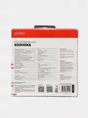 Черный perfeo Bluetooth-колонка "POP" FM, MP3 microSD/USB, AUX in, TWS, мощность 6Вт, 1200mAh