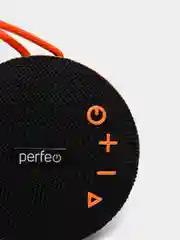 Черный perfeo Bluetooth-колонка "POP" FM, MP3 microSD/USB, AUX in, TWS, мощность 6Вт, 1200mAh