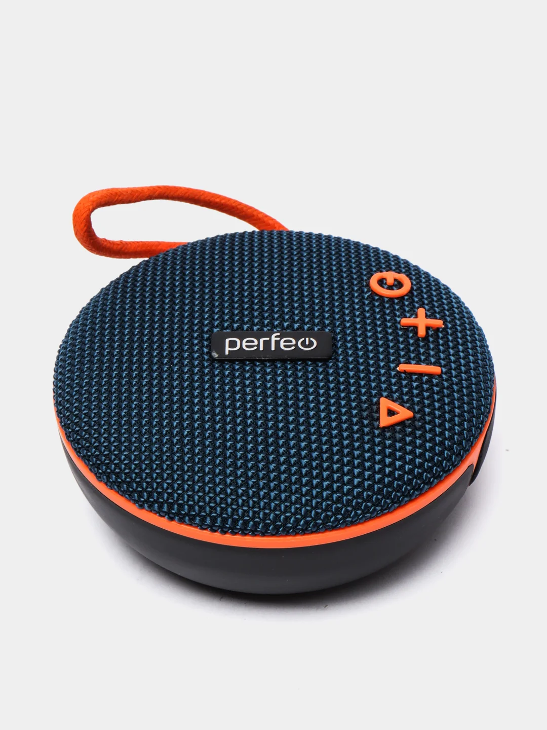 Синий perfeo Bluetooth-колонка "POP" FM, MP3 microSD/USB, AUX in, TWS, мощность 6Вт, 1200mAh
