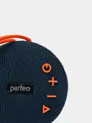 Синий perfeo Bluetooth-колонка "POP" FM, MP3 microSD/USB, AUX in, TWS, мощность 6Вт, 1200mAh