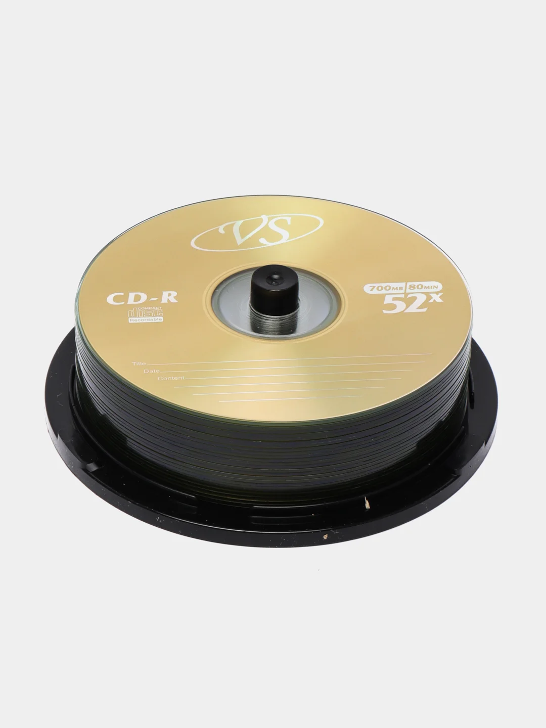 Диски для записи CD-R VS 80 52x Cake box 10/25/50