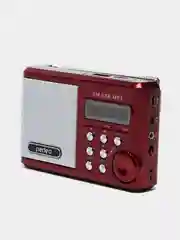 Красный perfeo мини-аудио Sound Ranger, УКВ+FM, MP3 (USB/TF), USB-audio, BL-5C 1000mAh