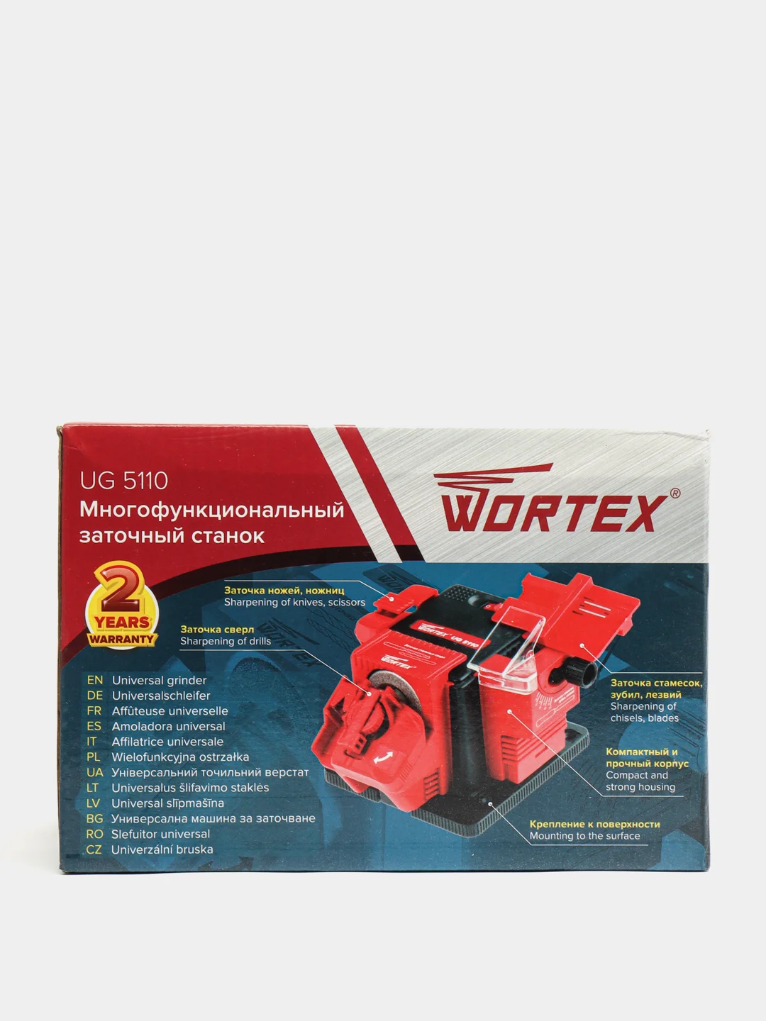 Многофункциональный заточной станок WORTEX UG 5110 (100Вт, круг 51х6х10мм)