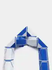 Головоломка змейка синяя/ Логическая игрушка