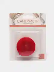 Красный сантиметр портновский, 1,5 м, в рулетке