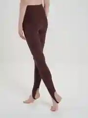 Коралловый меланж лосины женские, со штрипками