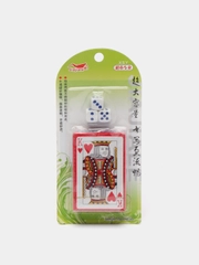 Колода игральных карт и 3 кубика-кости