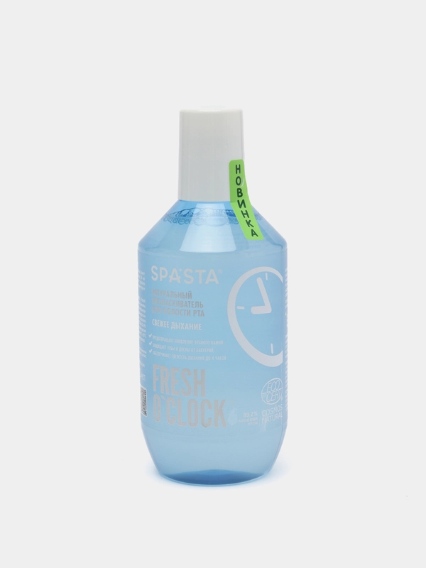 Ополаскиватель для полости рта SPASTA ASTA Fresh oclock "Свежее дыхание", 400 мл
