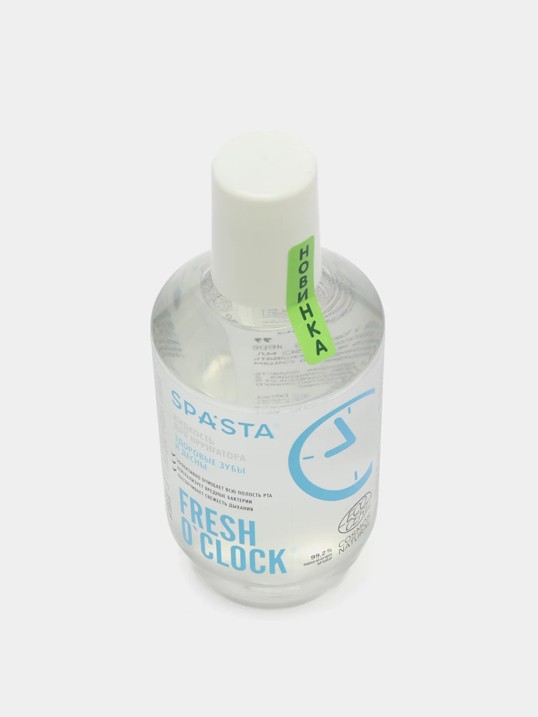 Жидкость для ирригатора SPASTA Fresh Oclock Здоровые зубы и десны, 400 мл